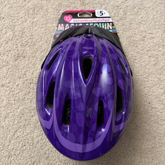 NEW with tags, Little MissMatched bike helmet for kids, ages 5+ - Picture 1 of 12
